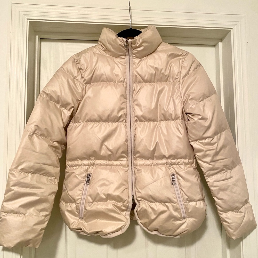 Women's Champagne Puffer Jacket